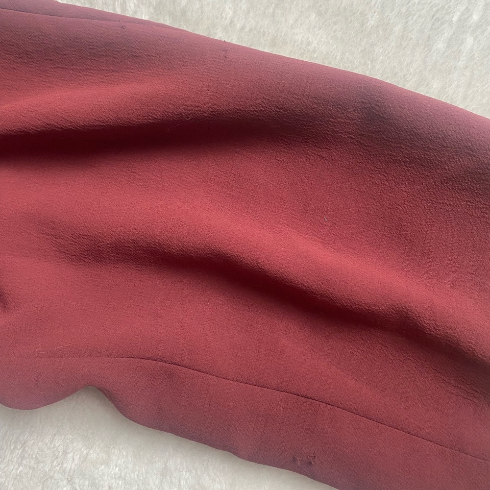 Wildfred Burgundy Tie-Front Pant - Picture 10 of 10
